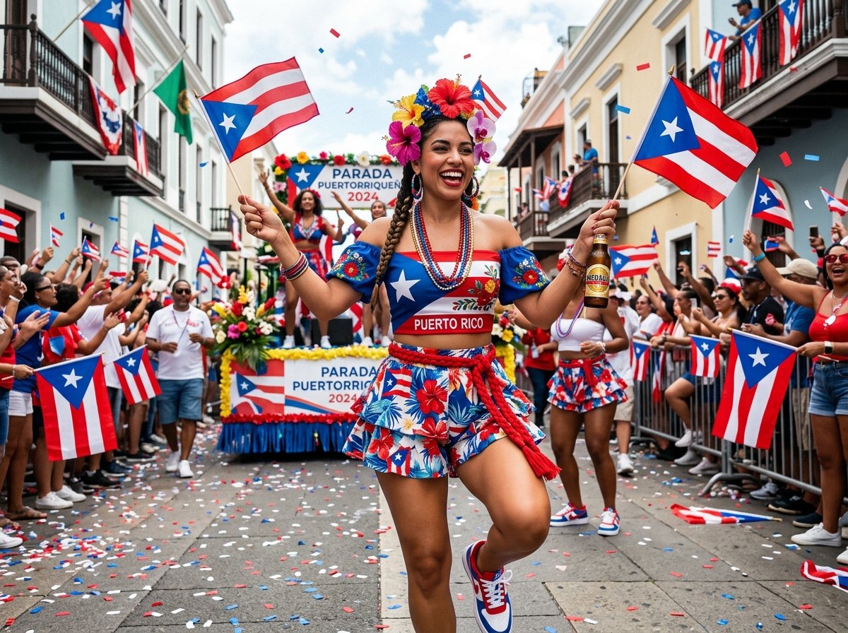 Stylish Puerto Rican Parade Outfit