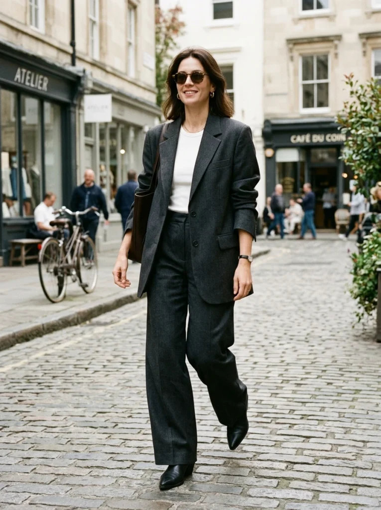 Tailored Oversized Blazer and Trousers