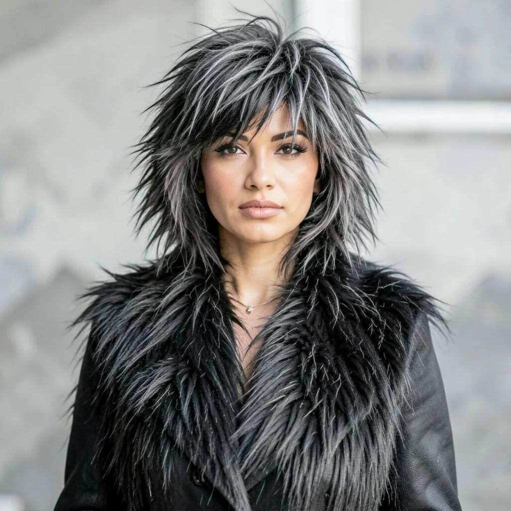 The Classic Edgy Shag with Layers