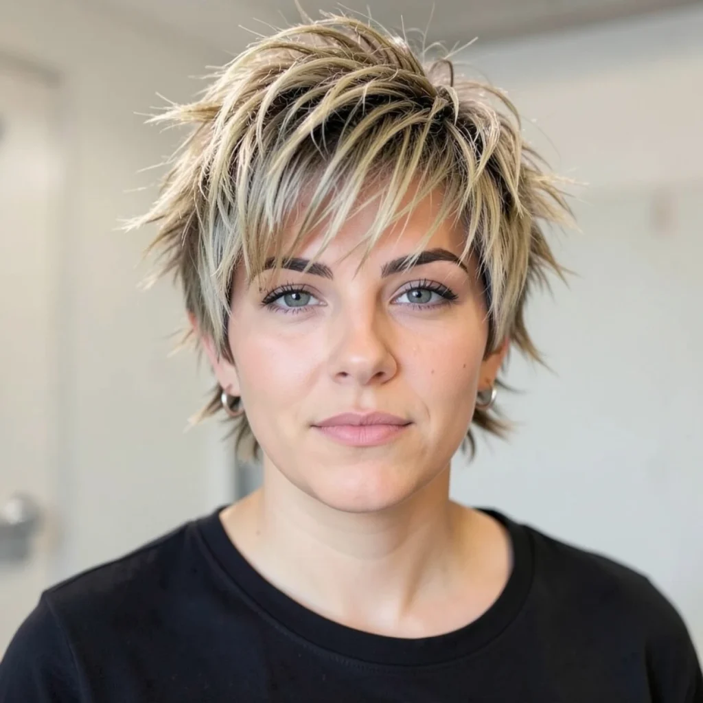 The Messy Choppy Pixie
