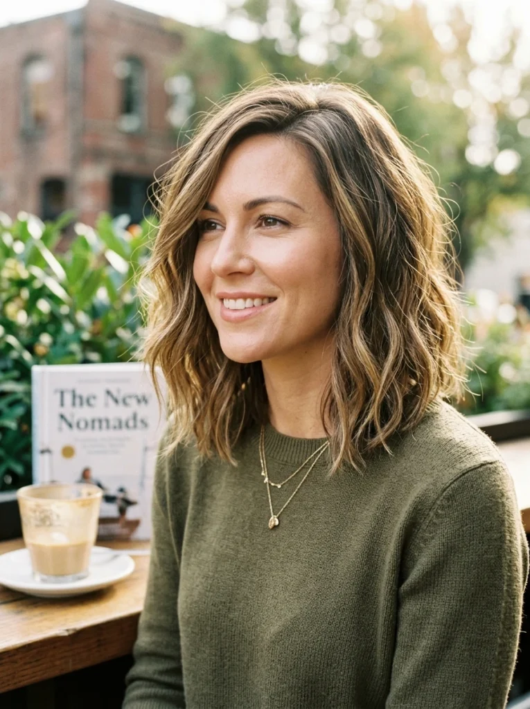  The Textured Long Bob (Lob)