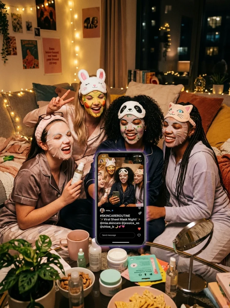 The Viral Sheet Mask Night