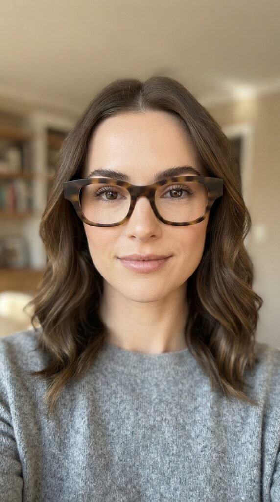 This creates horizontal width near your eyes