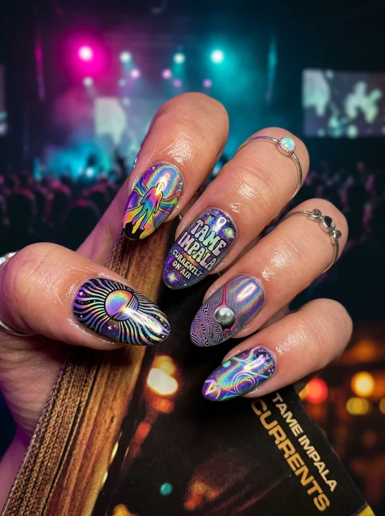 Trippy Holographic Chrome