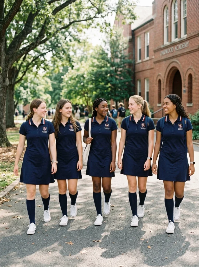 : Uniform  with a polo dress
