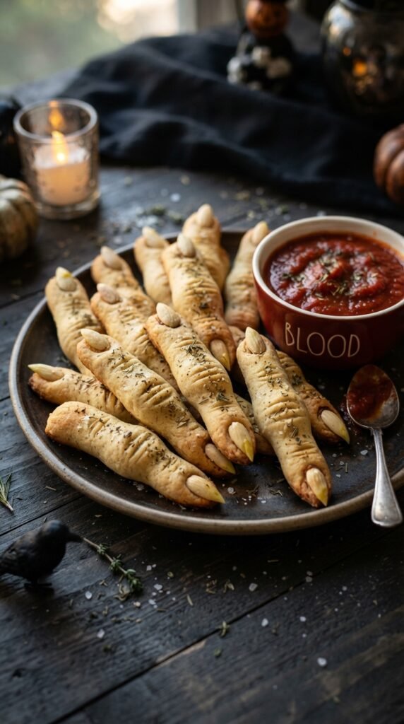 Witch Finger Breadsticks