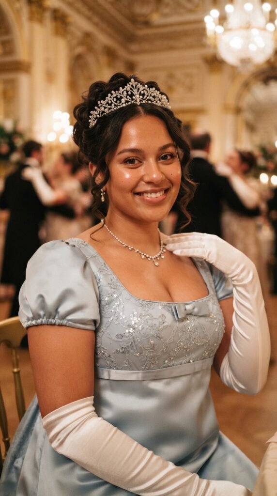 Regal Bridgerton Regency Queen Costume