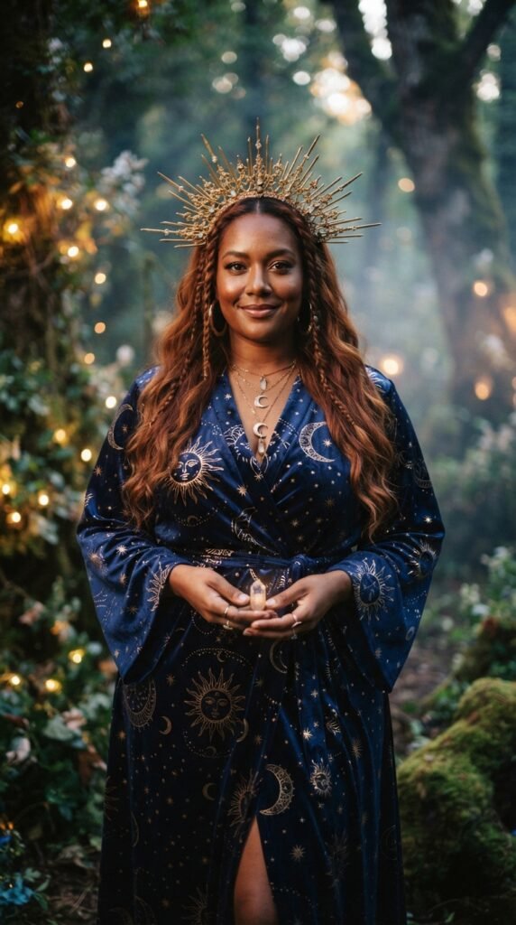Cosmic Celestial Goddess Costume