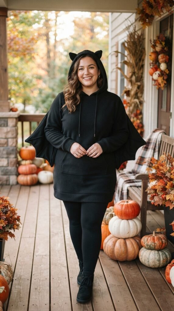 Cozy Bat Hoodie Costume