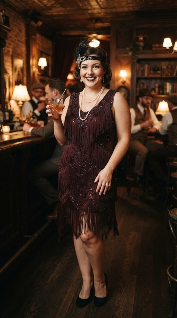 Sultry 1920s Flapper Costume