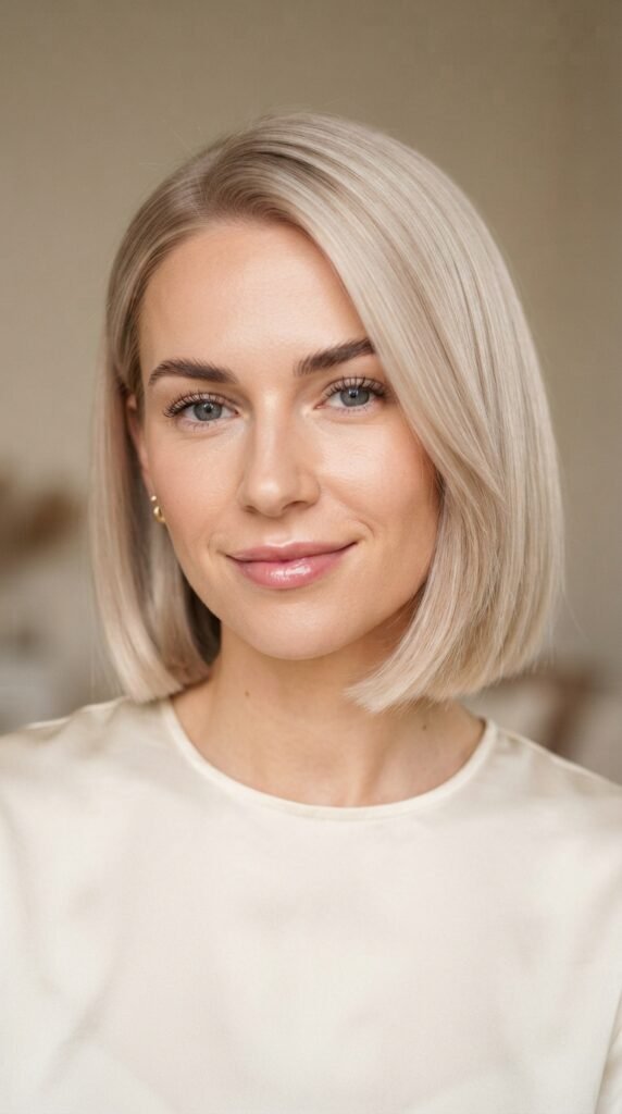 Champagne Blonde Hairstyle