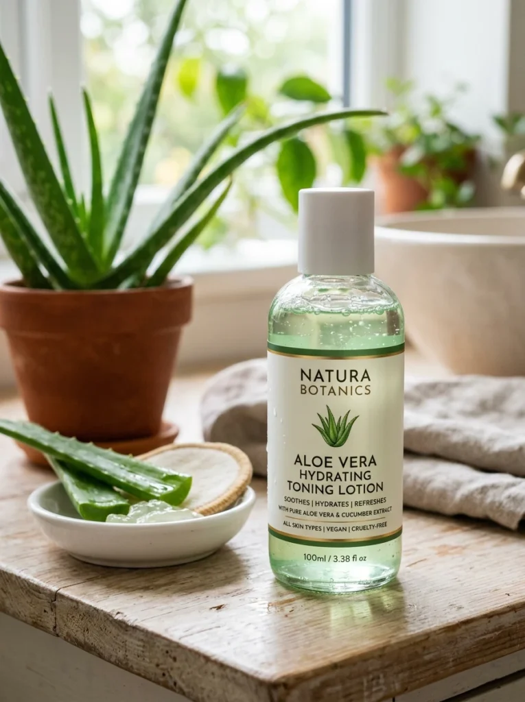 .Aloe Vera Hydrating Toning Lotion
