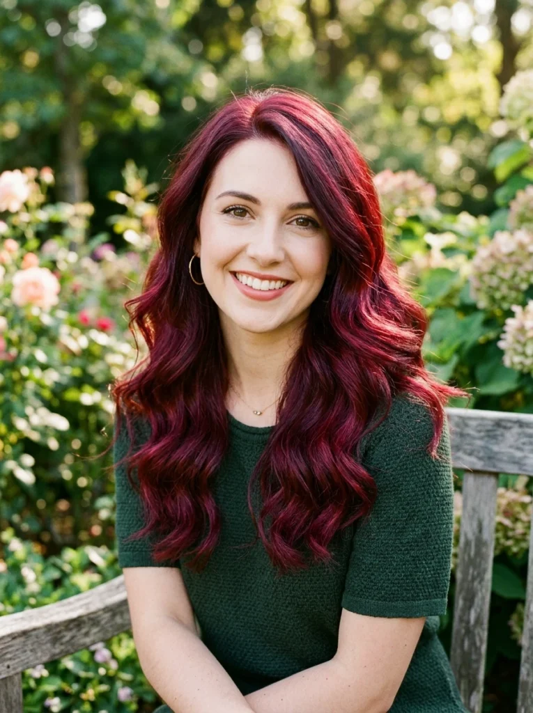 Bright Cherry Burgundy