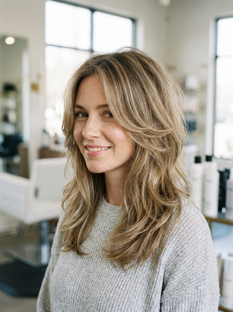 Butterfly Haircut for Thin Hair