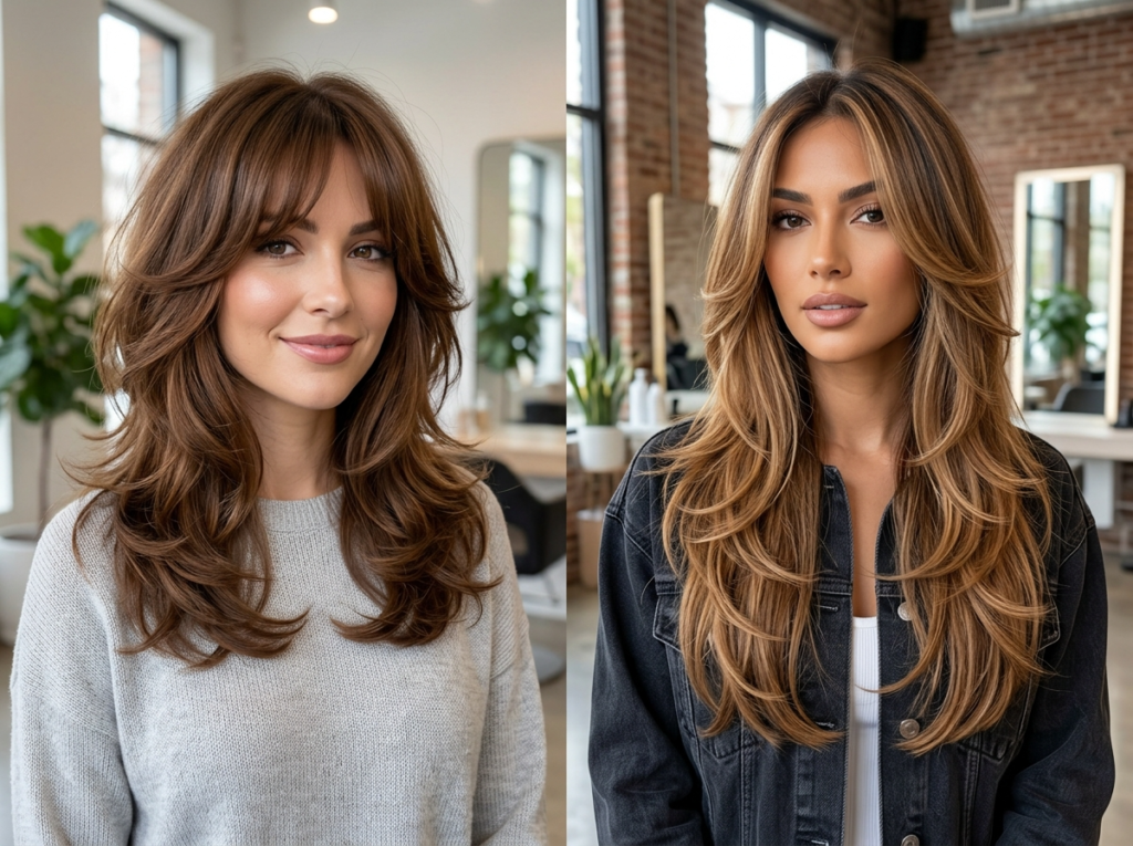  Modern Butterfly Haircut Styles for Long and Medium Hair