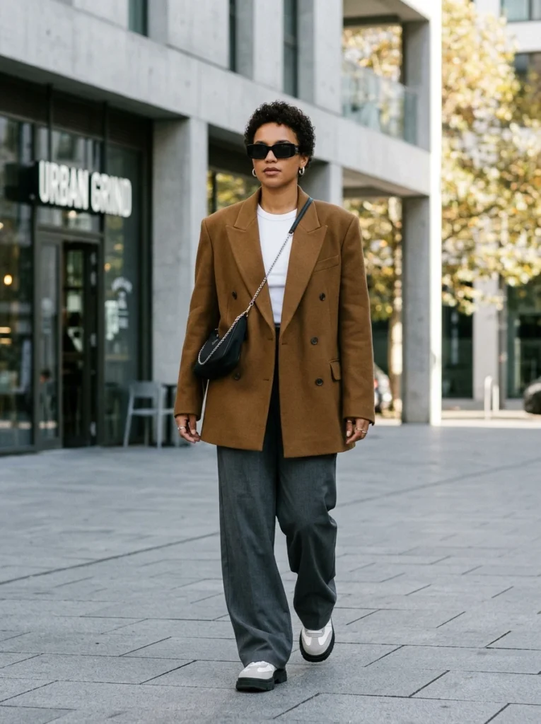 Modern Oversized Blazer Look