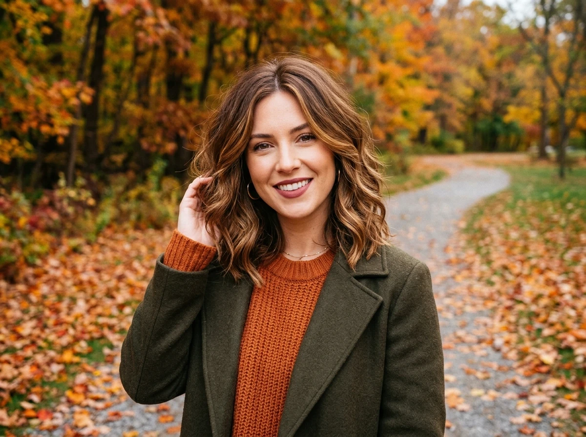 Oval Face Shape Hair Style For Fall