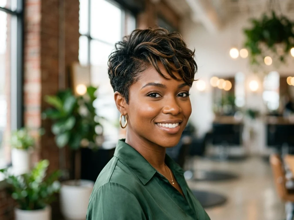 Pixie Hairstyles for Black Women