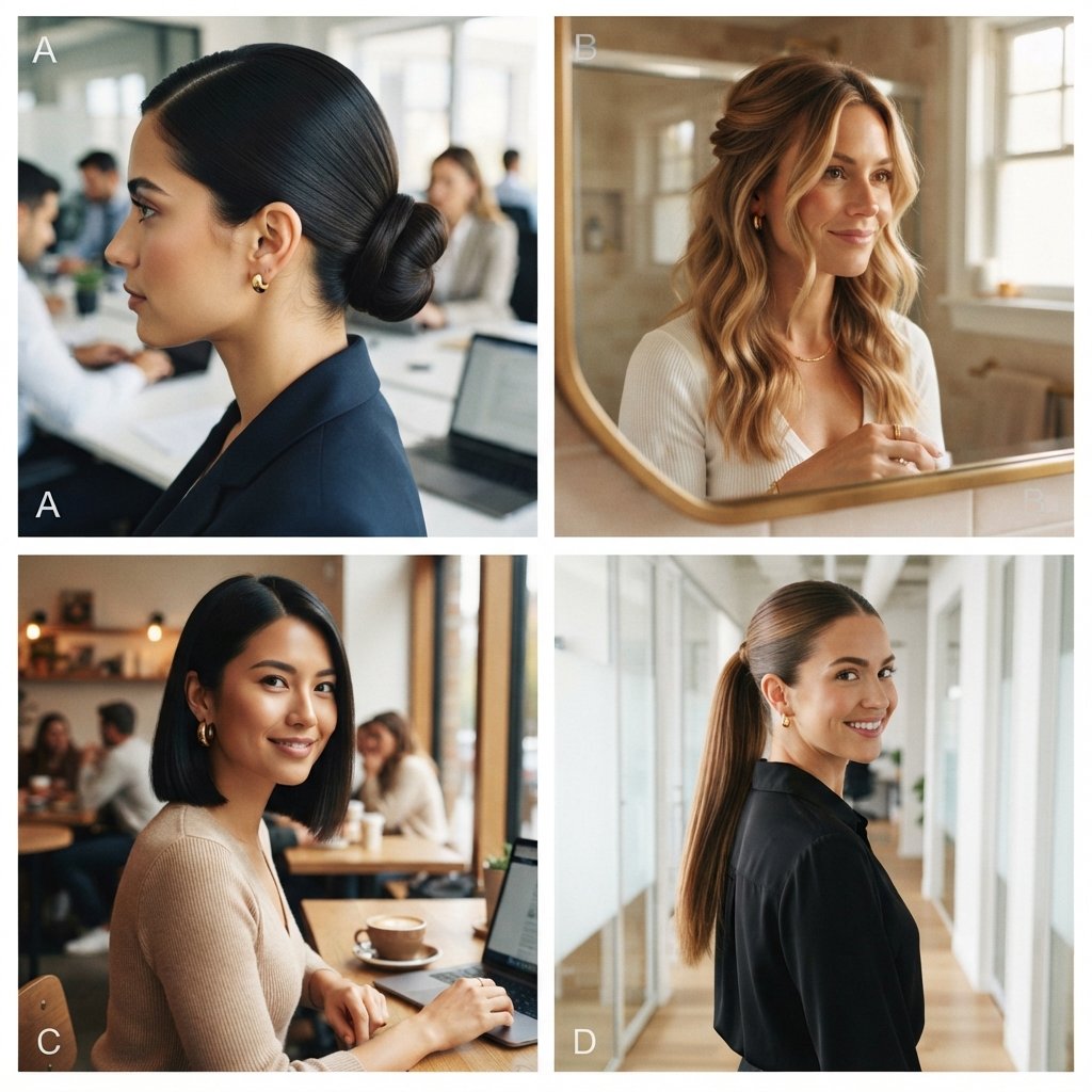 15 Easy Work Hairstyles for a Polished Office Look in 2026