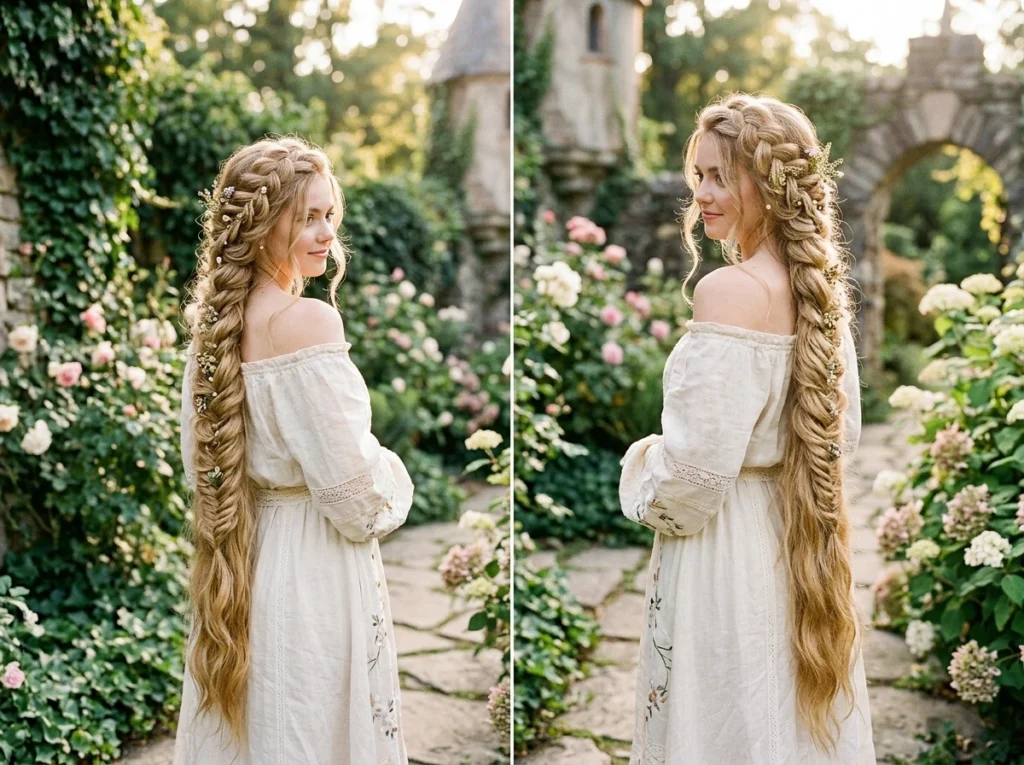 Rapunzel Braid Hairstyle Ideas