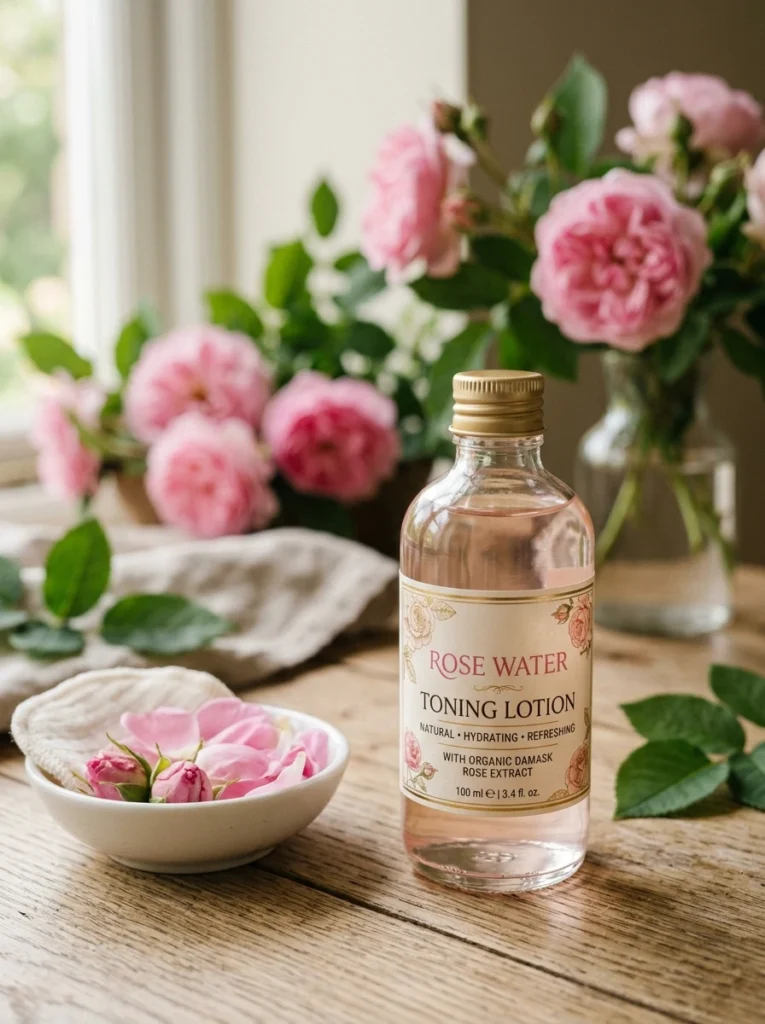 Rose Water Toning Lotion