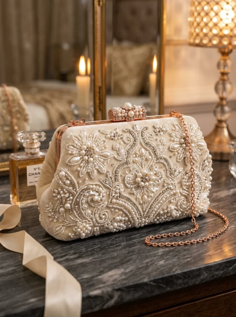 Shimmering Pearl White Accents