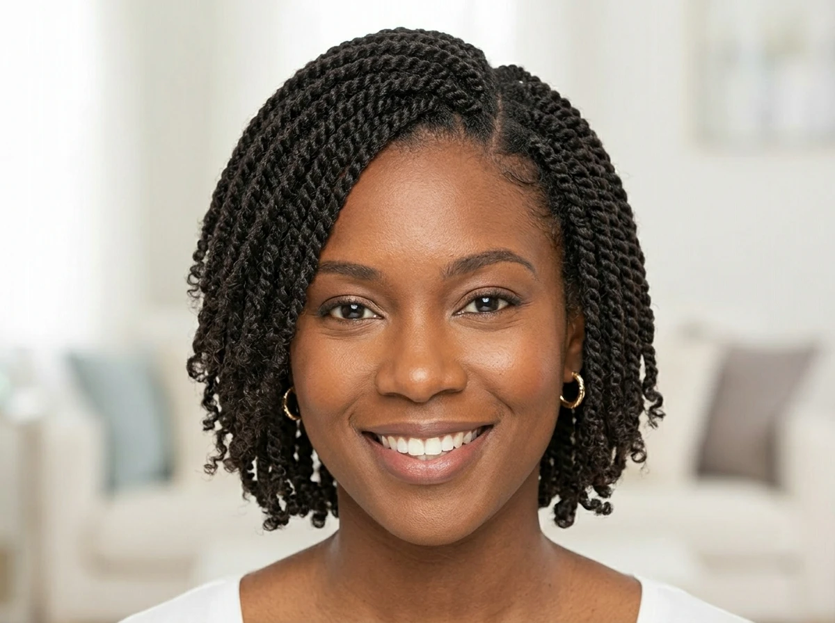 Short Crochet Twist Hairstyles