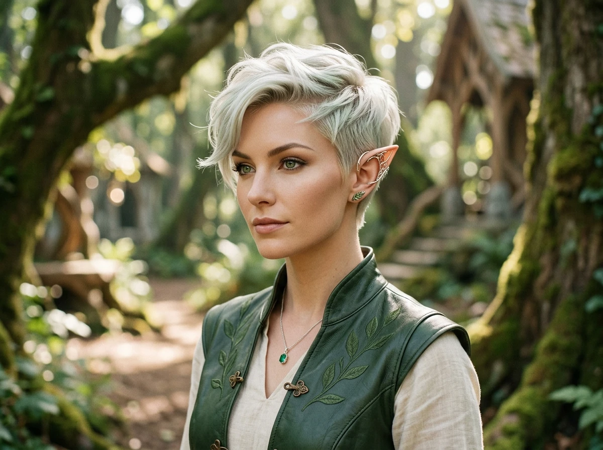 Stunning Elf Short Hairstyles