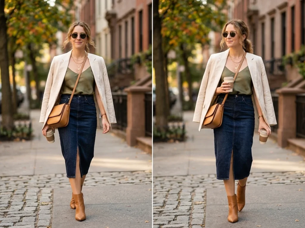 Summer to Fall Transition Outfits
