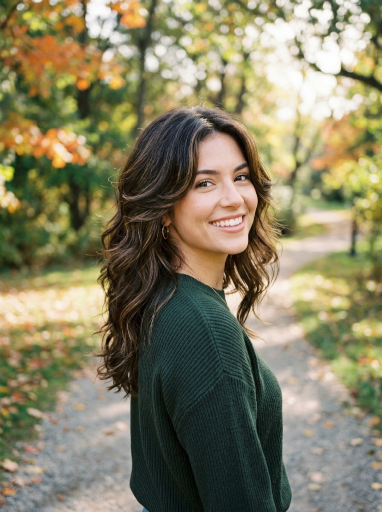 Wavy Butterfly Haircut