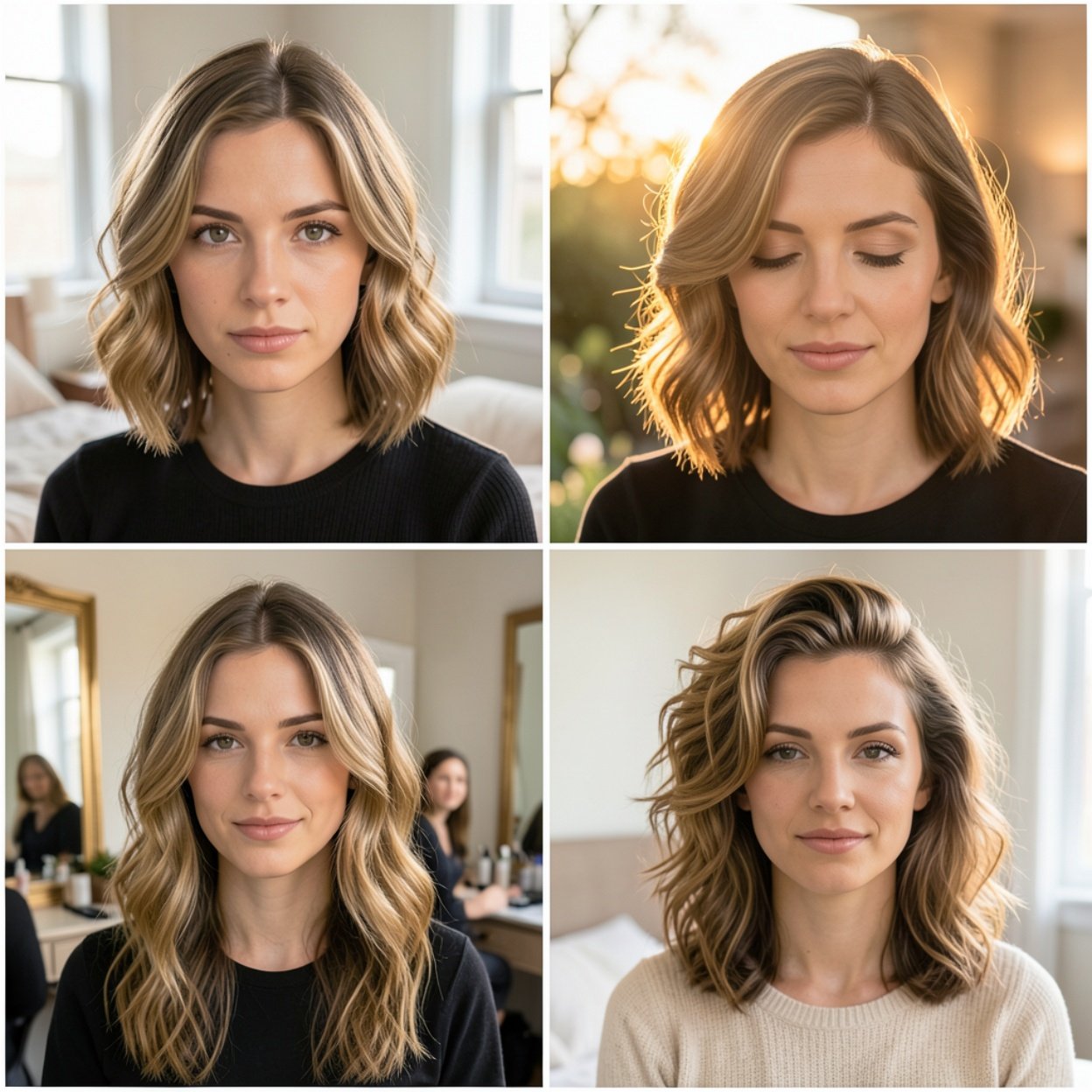 Middle Parting Hairstyles: Waves & Lengths Ideas 2026