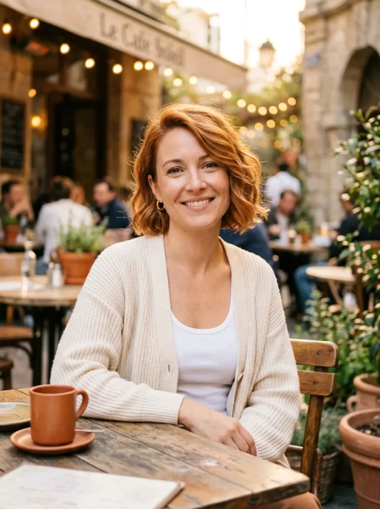 Add Soft Waves to a Side-Swept Bob