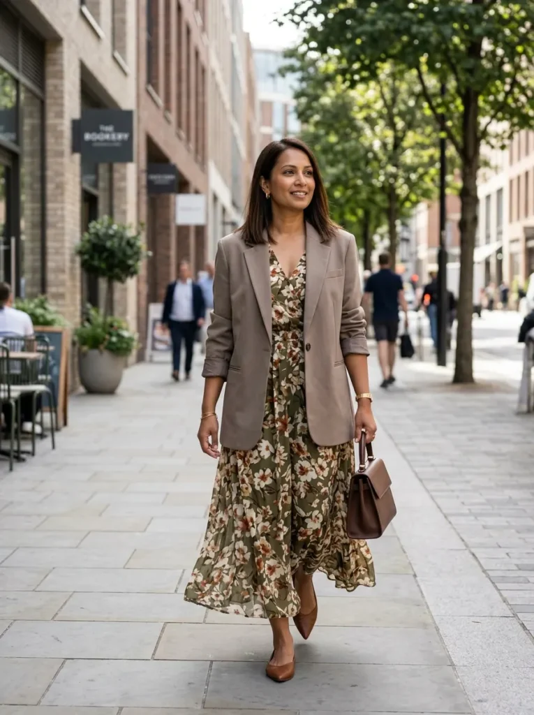 Add a Tailored Blazer for Polished Style