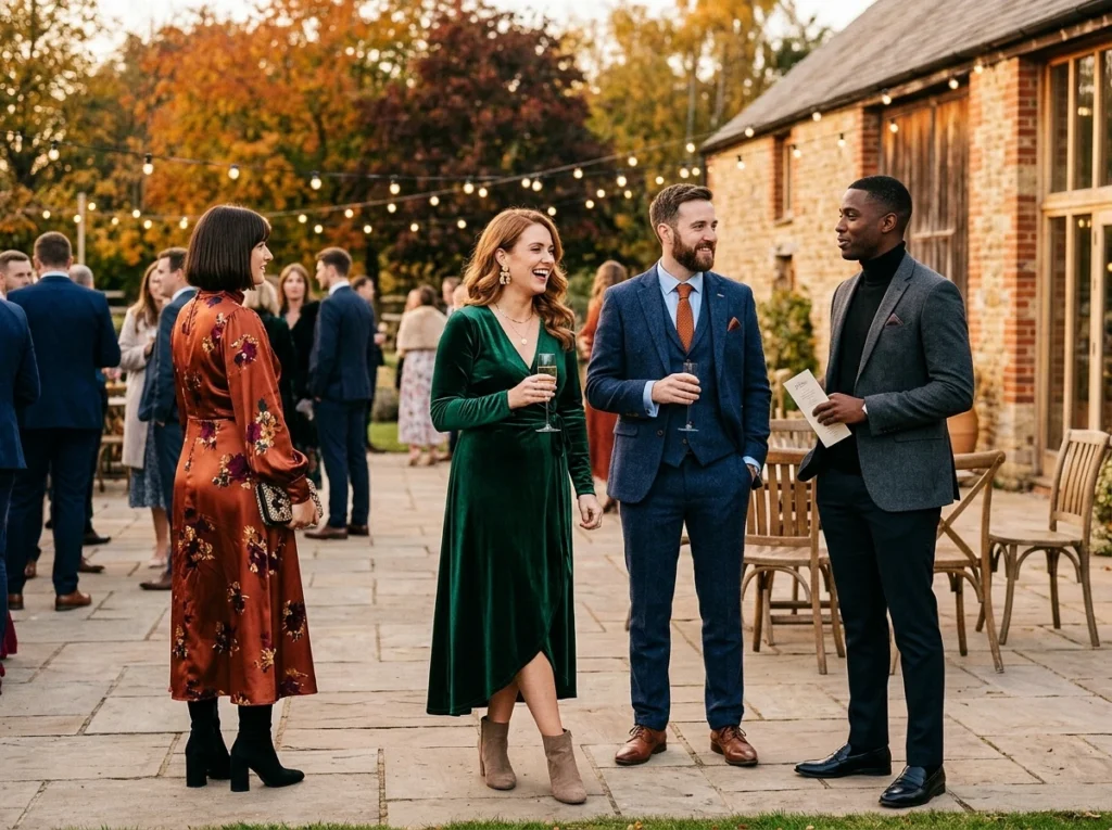 Autumn Wedding Outfit
