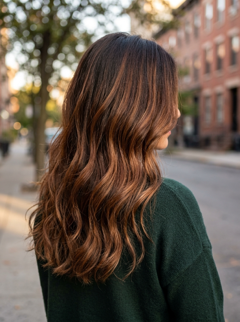 Chestnut Warm Balayage