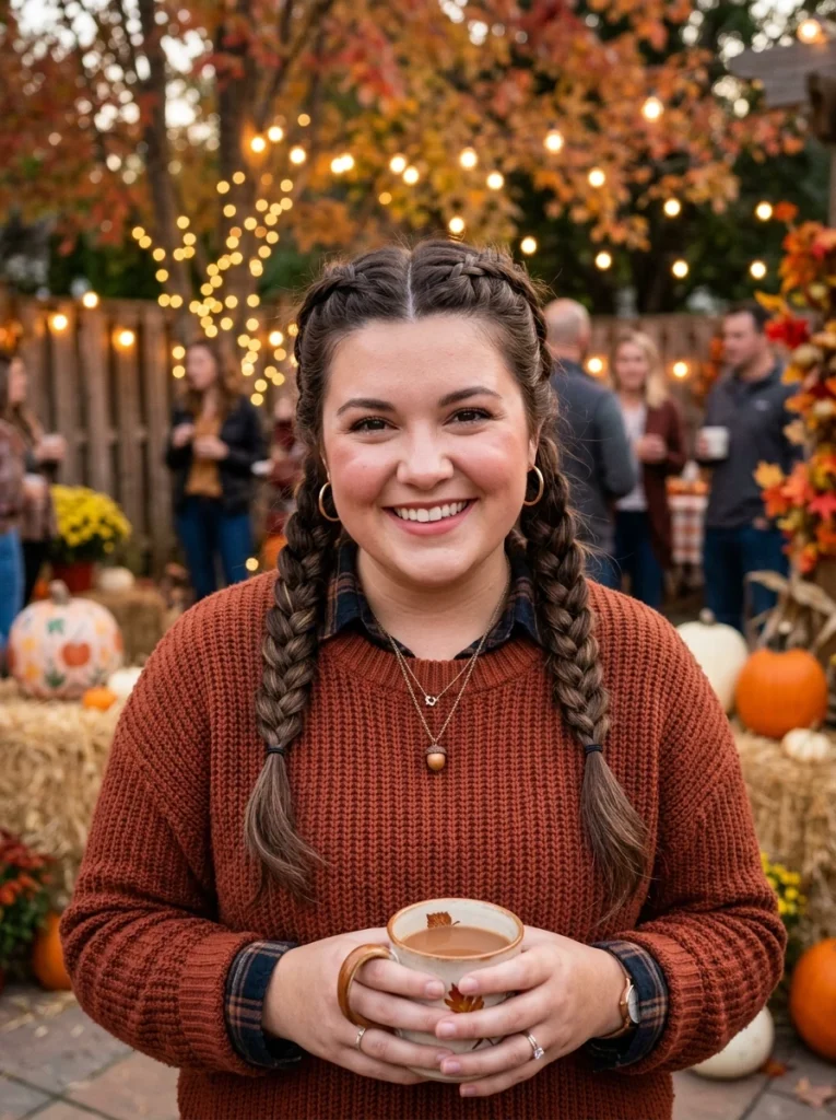 Dutch Braid Pigtails