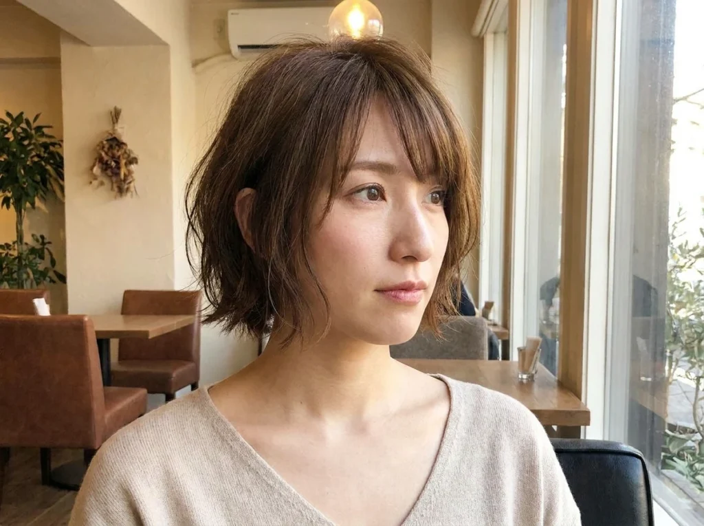 French Bob for Long Shape Face Hairstyle