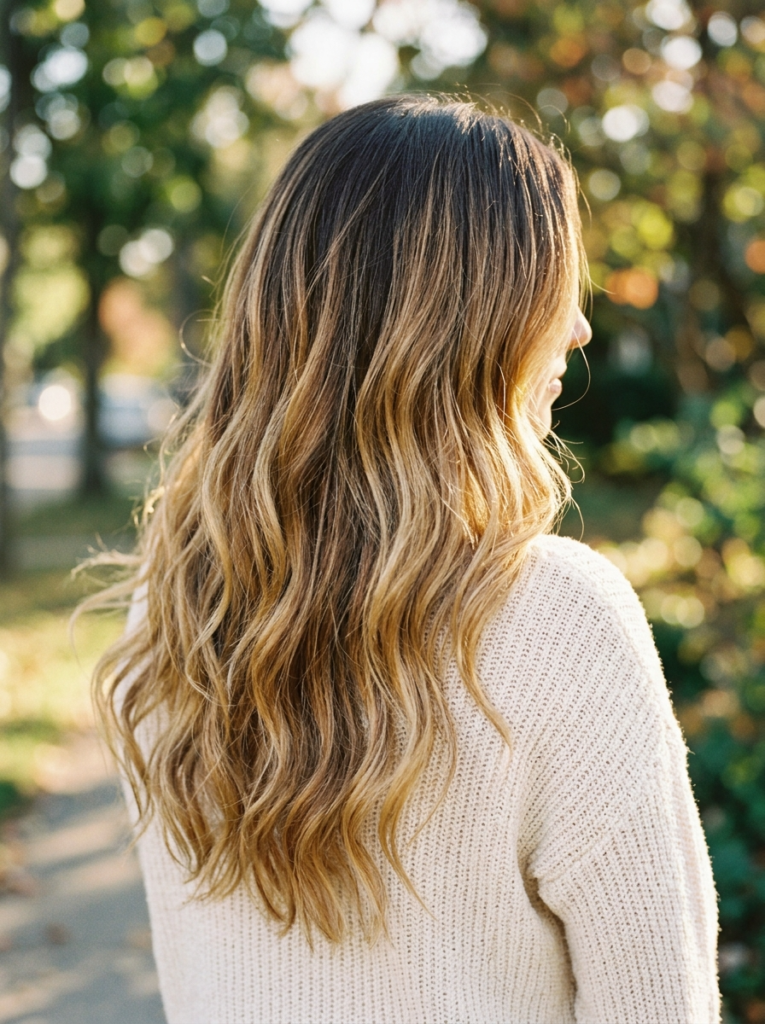 Golden Honey Balayage
