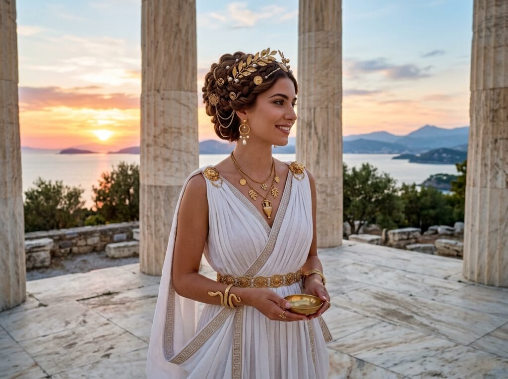 Greek Goddess Hairstyles  