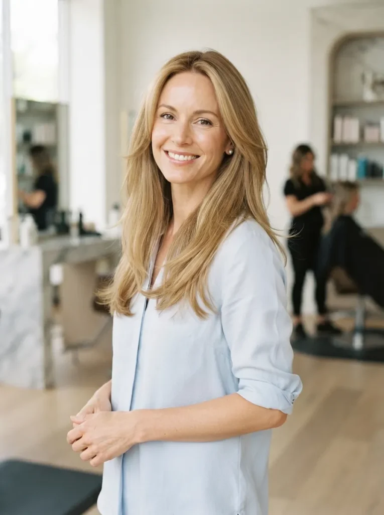 Long Layers for Fine Hair