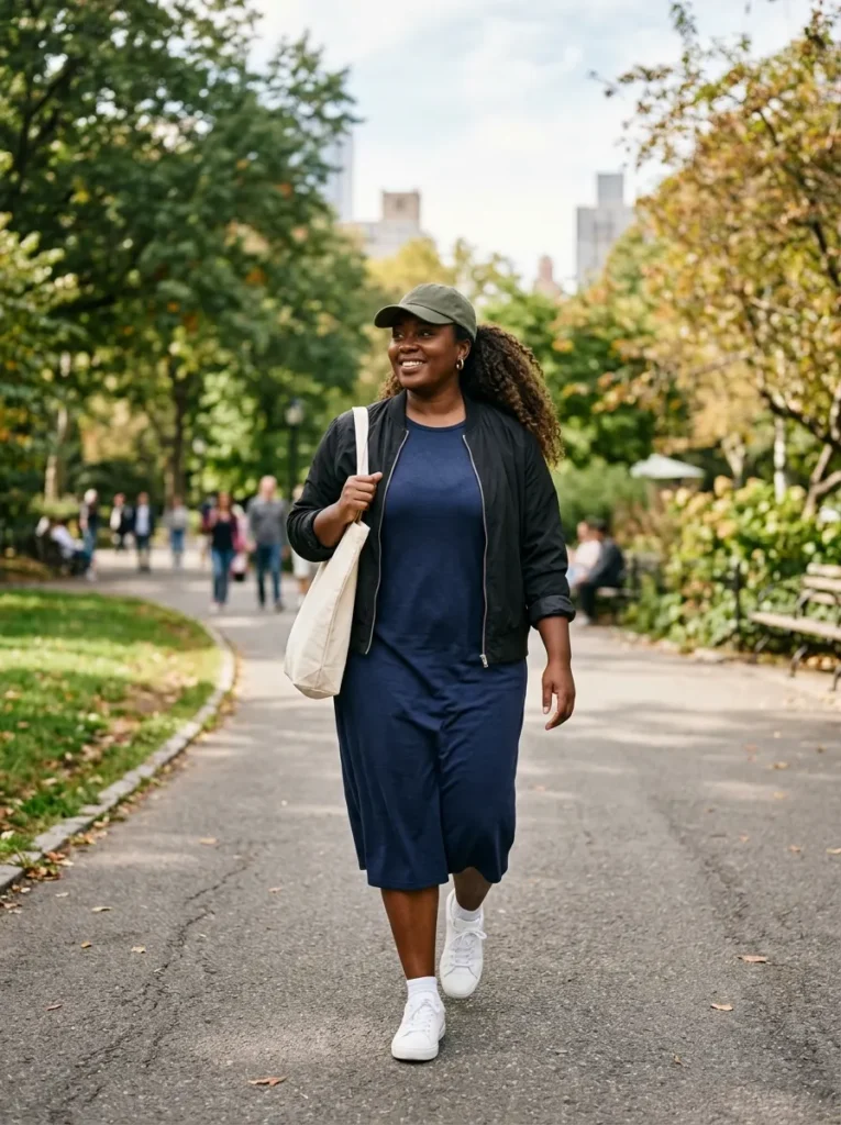 Make It Sporty With Clean Sneakers