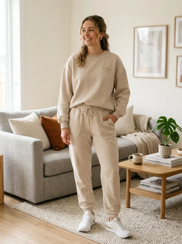 Matching Sweatshirt and Jogger Set