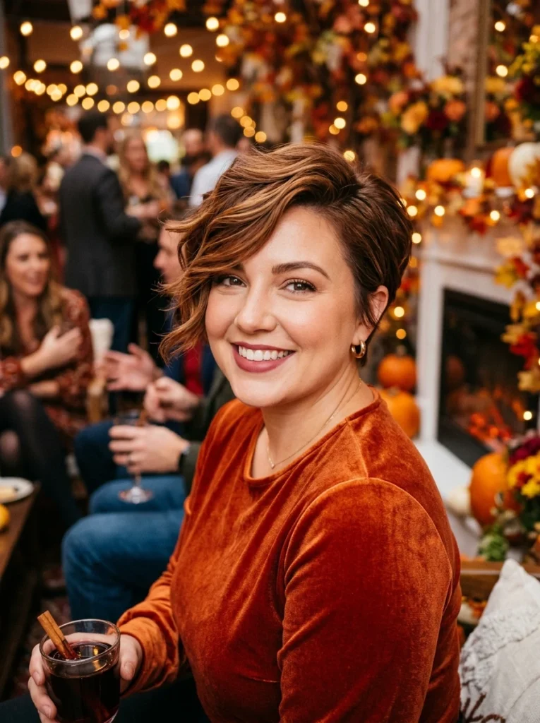 Side-Swept Pixie Cut