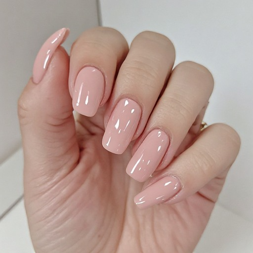 Soft Nude Nails