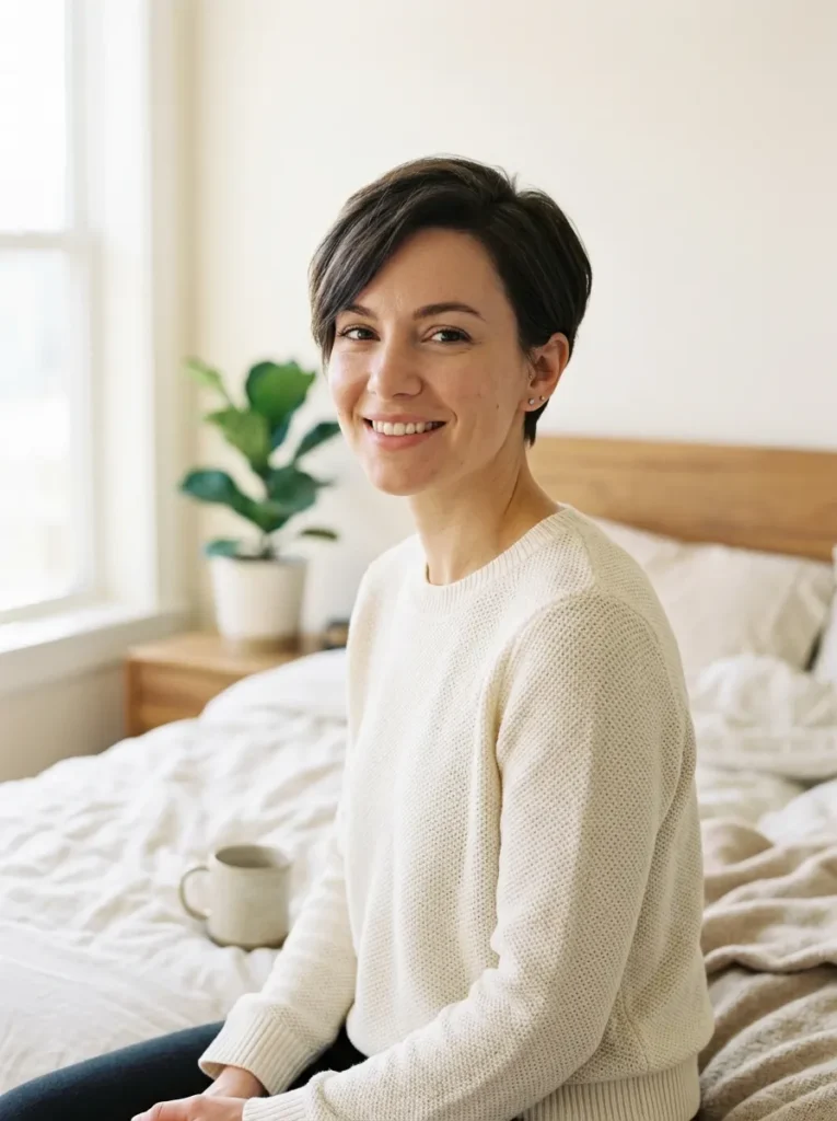 Start With a Soft Side-Swept Pixie
