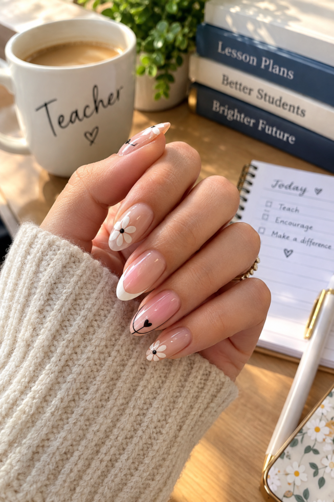 Teacher Nails Elegant Nail Designs for Busy Educators