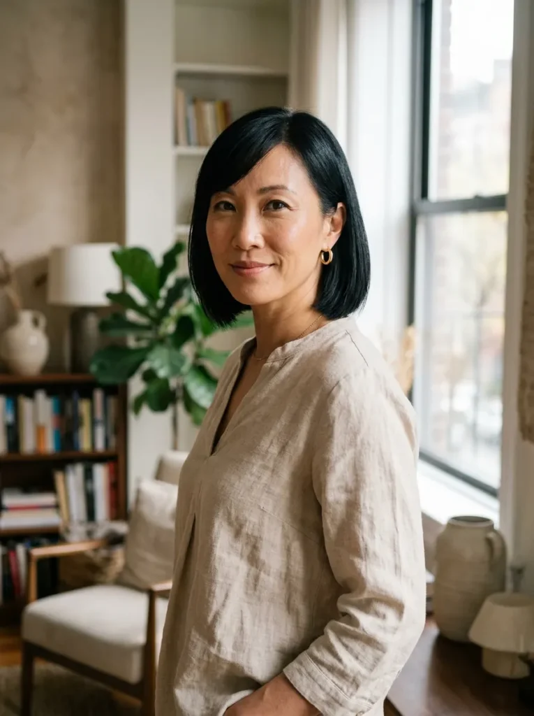 Try a Side-Swept French Bob