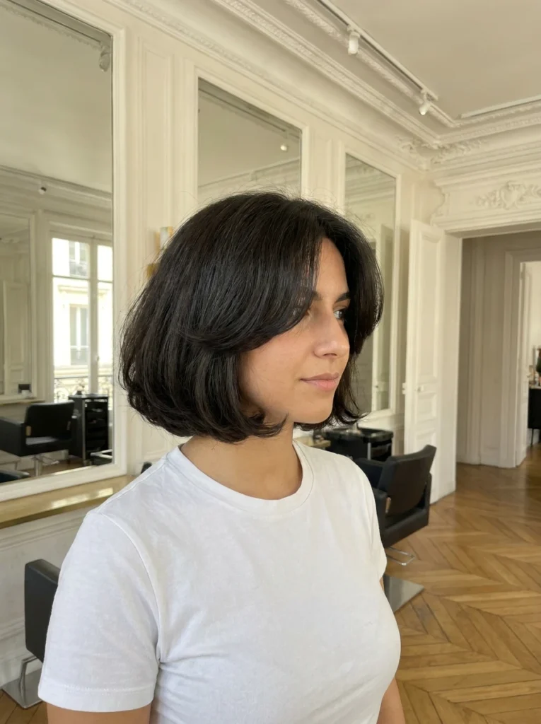 Voluminous Blowout French Bob