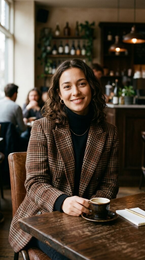 The Plaid Blazer and Tailored Trouser Fall Outfit