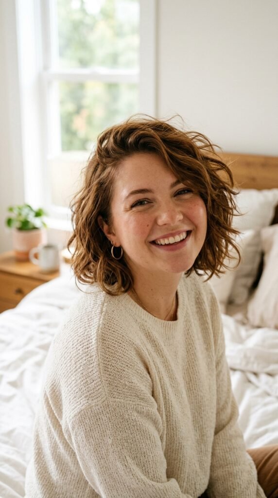 The Messy Textured Bob Hairstyle